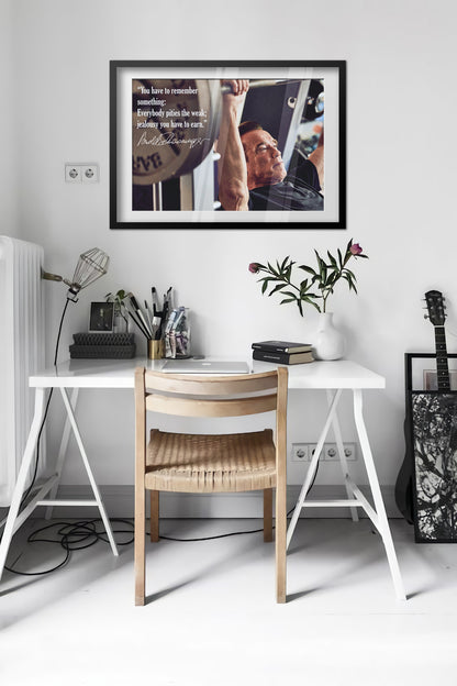 Arnold Schwarzenegger Motivational Poster 01