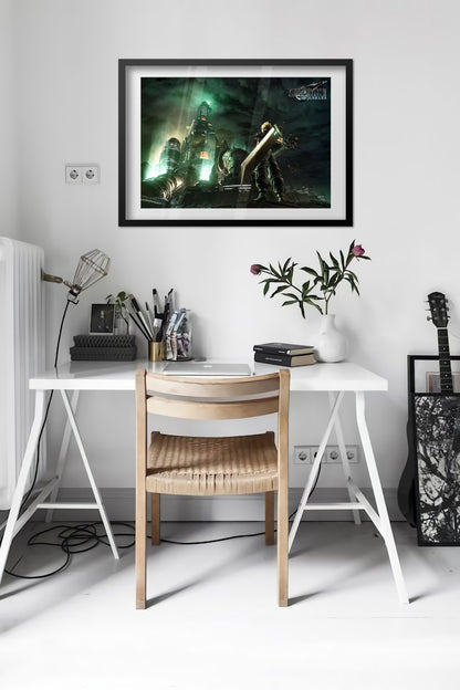 Final Fantasy VII (7) Remake Key Art