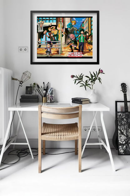 My Hero Academia Poster — Key Art 01 Print | Anime Wall Art