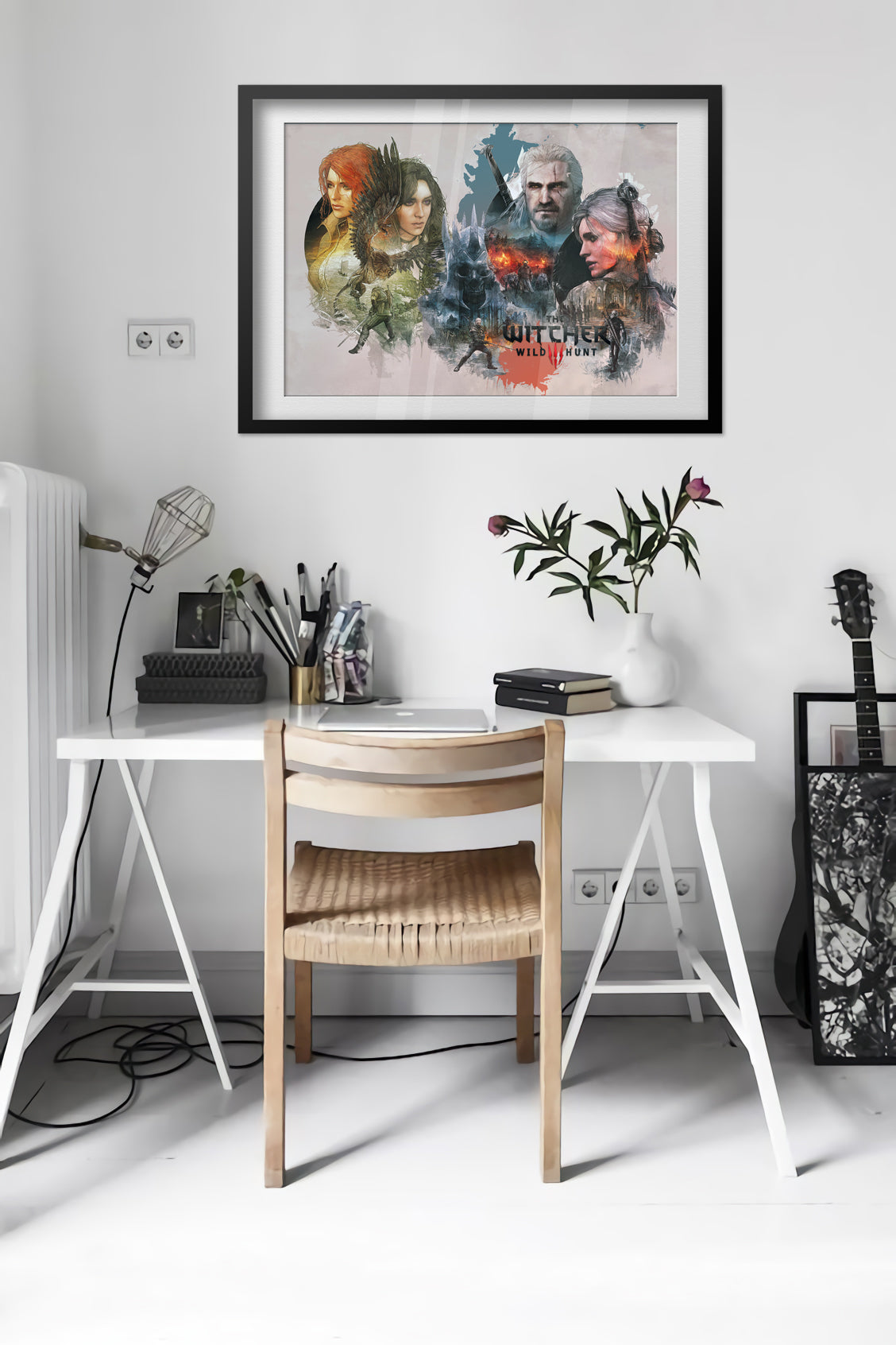 The Witcher 3 Poster — Key Art 04 Print | RPG Gaming Wall Art