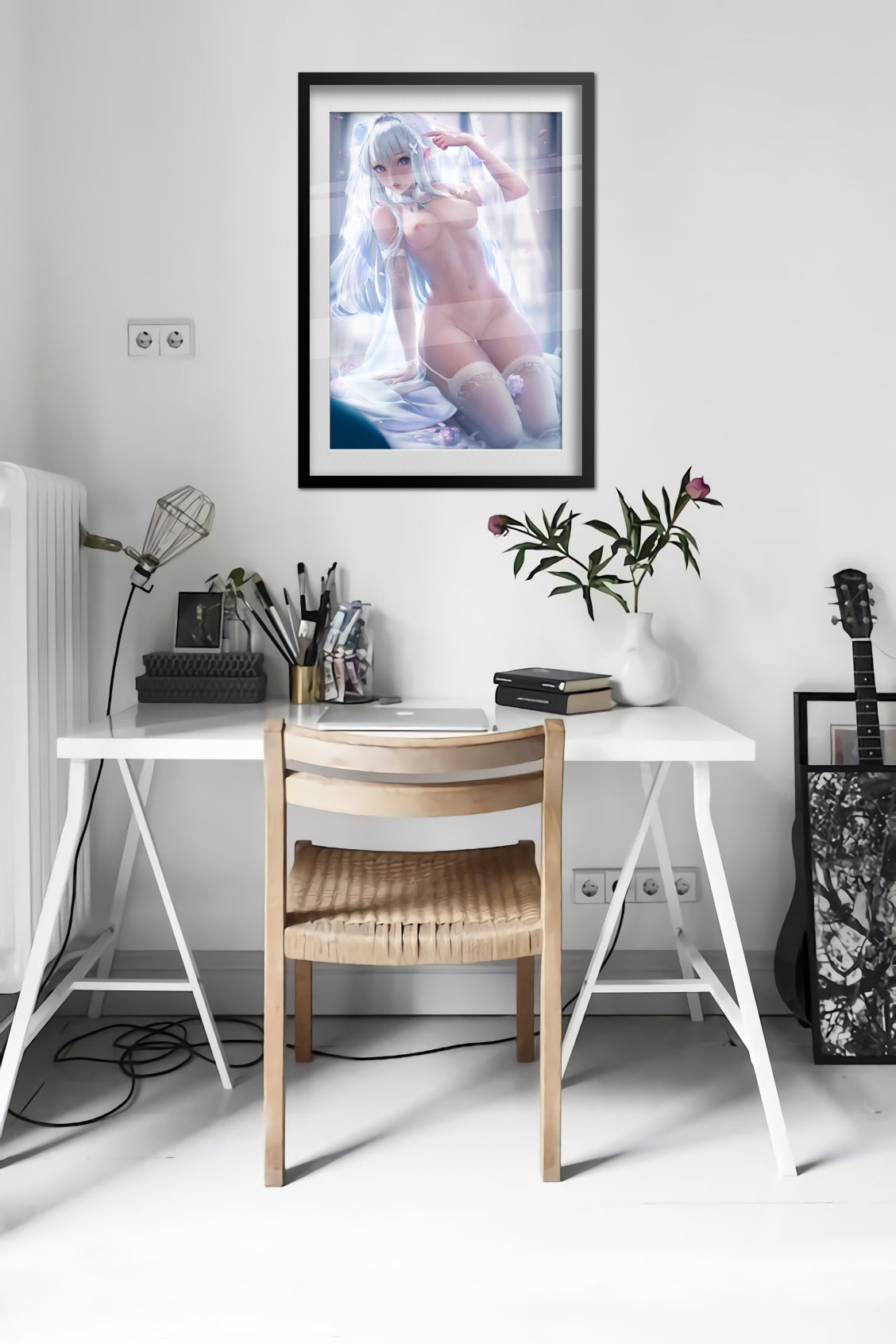 Sexy Anime Girl Poster — Art 02 Print | Anime Wall Art