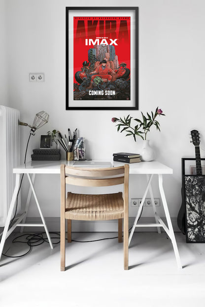 Akira IMAX Movie Poster — Key Art Print | Classic Anime Wall Art