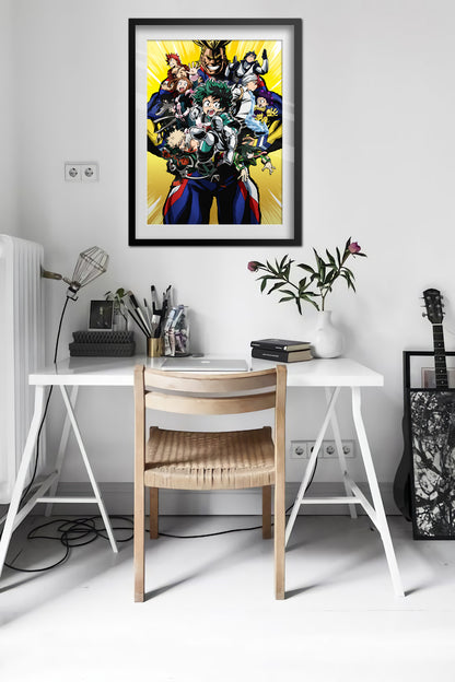 My Hero Academia Poster — Key Art 02 Print | Anime Wall Art