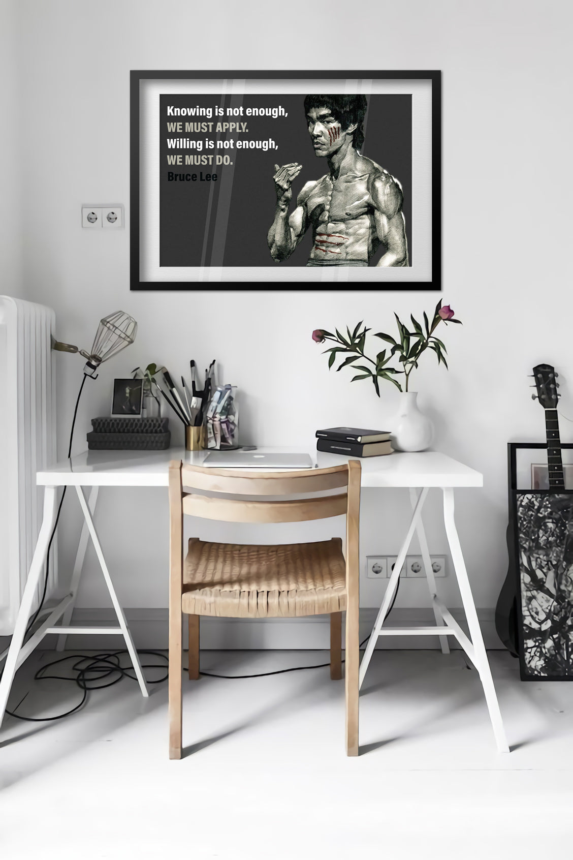 Bruce Lee Motivational Poster | Inspirational Art New