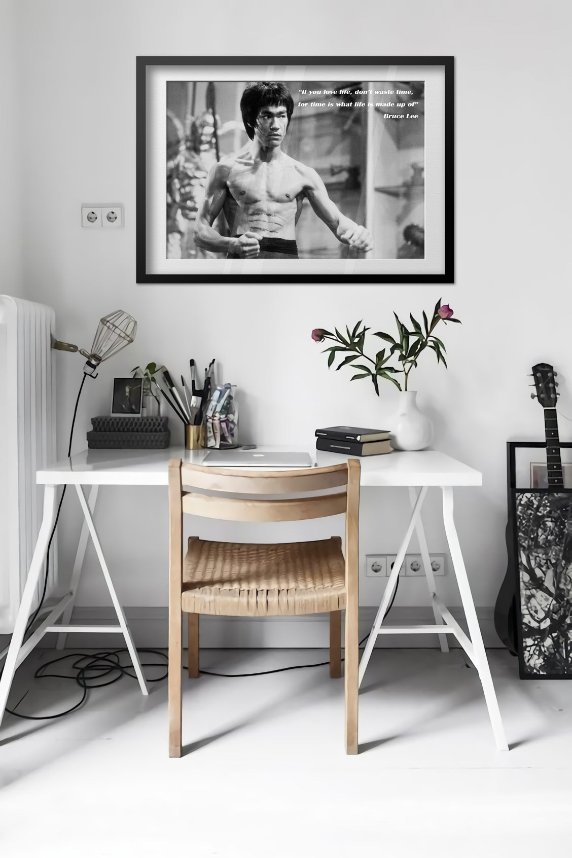 Bruce Lee Motivational Poster | Inspirational Art 01