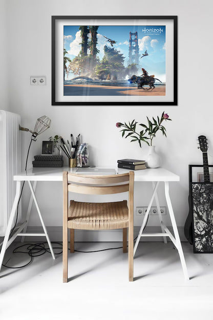 Horizon Forbidden West Poster — Key Art 01 Print | RPG Gaming Wall Art