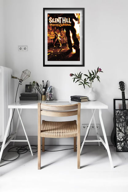 Silent Hill Homecoming Poster — Key Art Print | Horror Gaming Wall Art