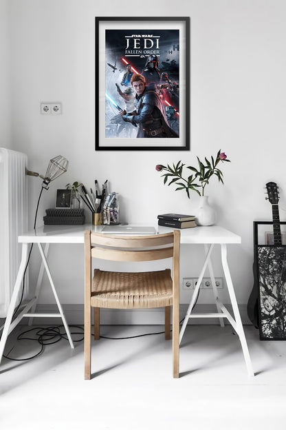 Jedi Fallen Order Poster — Key Art 02 Print | Star Wars Gaming Wall Art