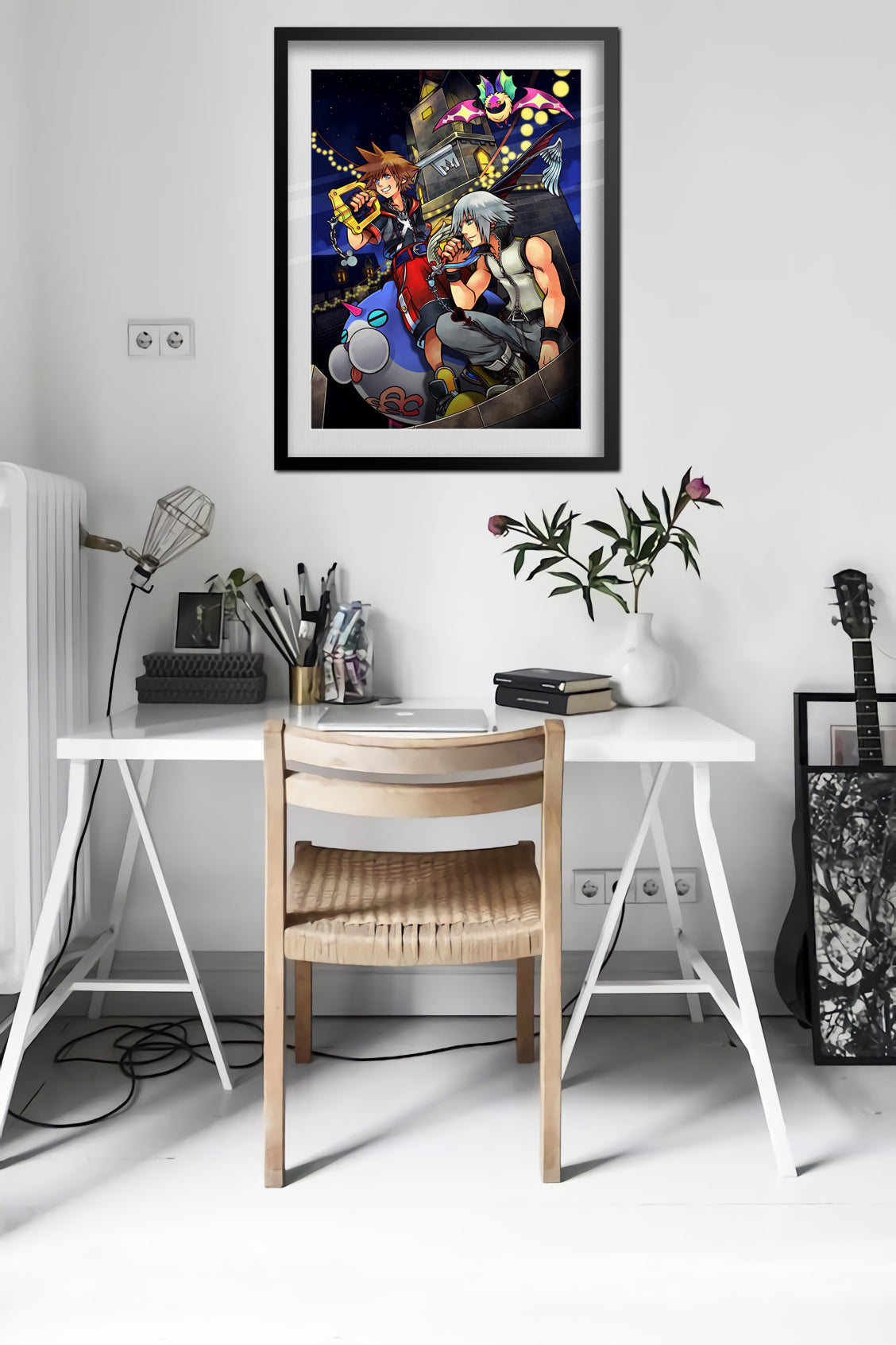 Kingdom Hearts 3D: Dream Drop Distance Poster — Key Art Print | JRPG Gaming Wall Art
