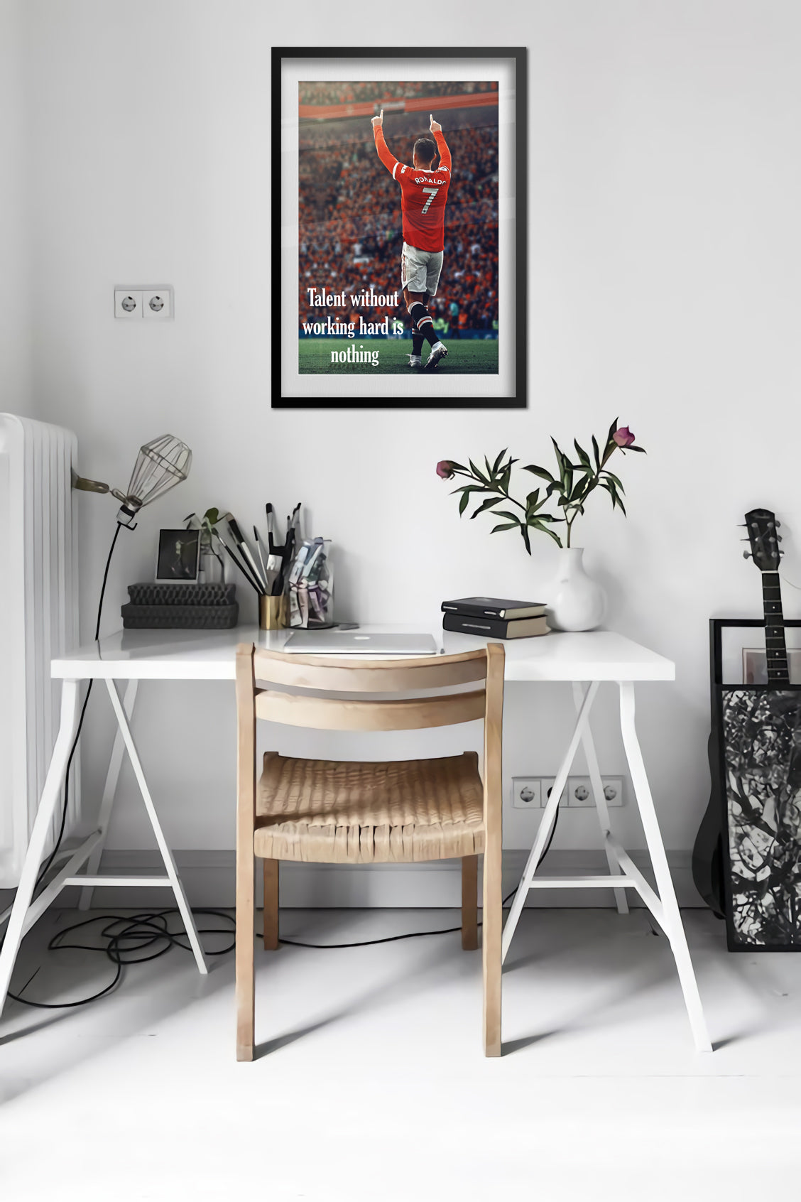 Cristiano Ronaldo Poster CR7 Motivational Print | Official Art 01