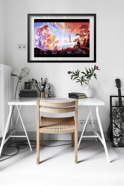 Horizon Forbidden West Poster — Key Art 02 Print | RPG Gaming Wall Art