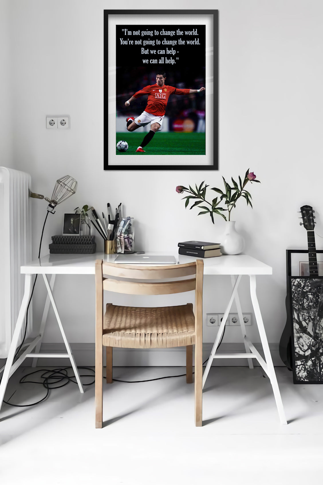 Cristiano Ronaldo Poster CR7 Motivational Print | Official Art 02