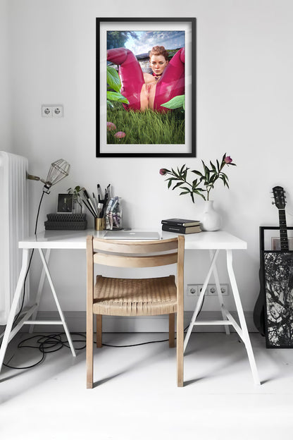 Sexy Anime Girl Poster — Art 03 Print | Anime Wall Art
