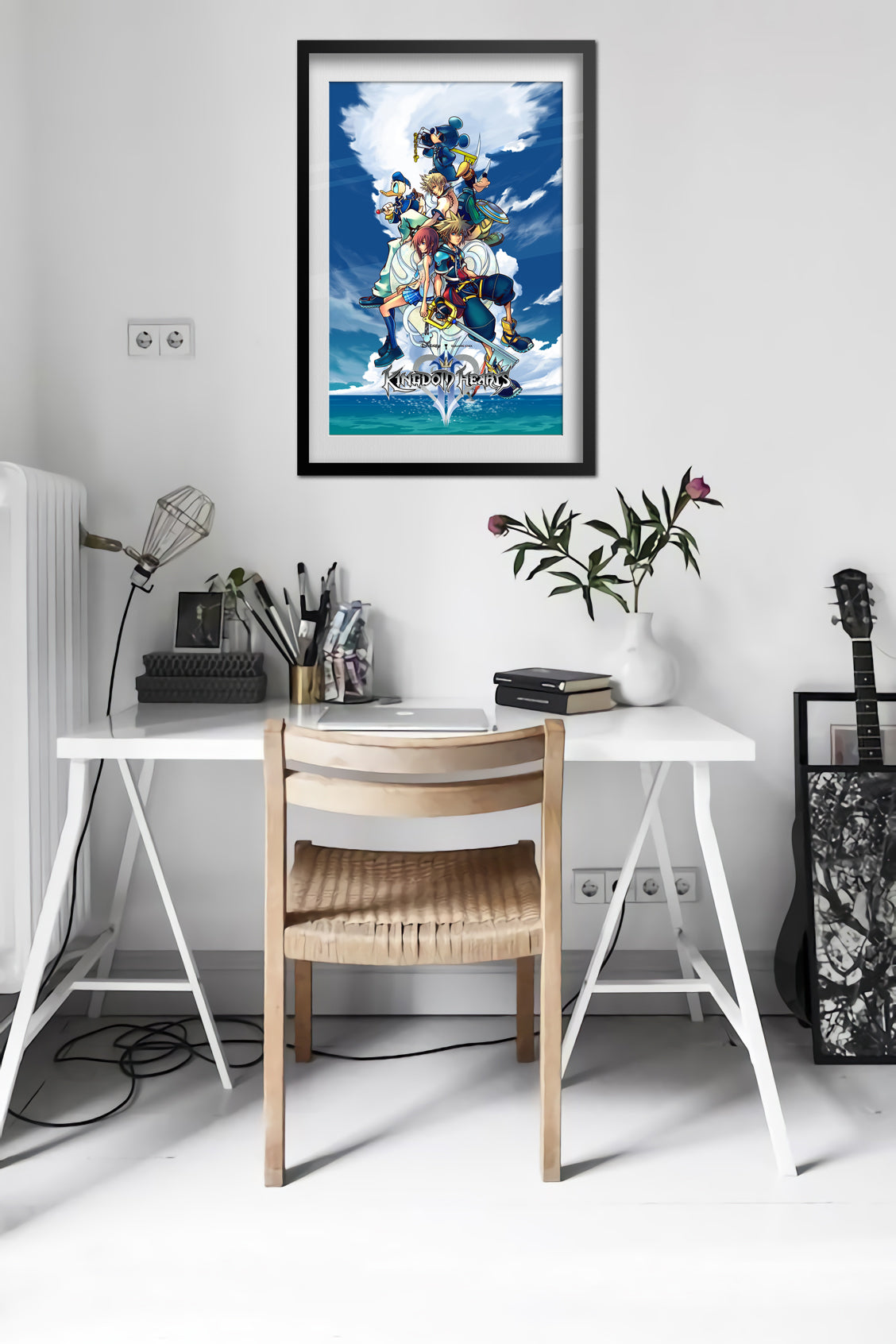 Kingdom Hearts II Poster — Exclusive Key Art Print | JRPG Gaming Wall Art