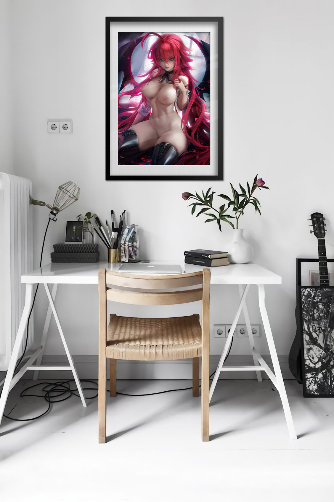 Sexy Anime Girl Poster — Key Art Print | Anime Wall Art