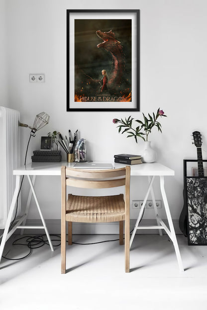 Daemon Targaryen: House of the Dragon Movie Poster | Official Art 01
