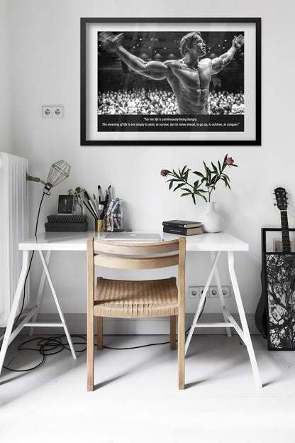 Arnold Schwarzenegger Motivational Poster