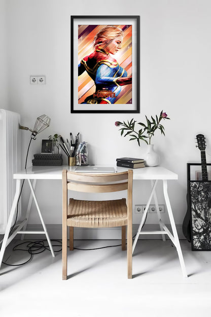 Captain Marvel Movie Poster | Official Art 04