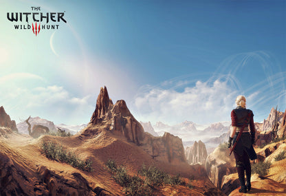 The Witcher 3 Poster — Key Art 03 Print | RPG Gaming Wall Art
