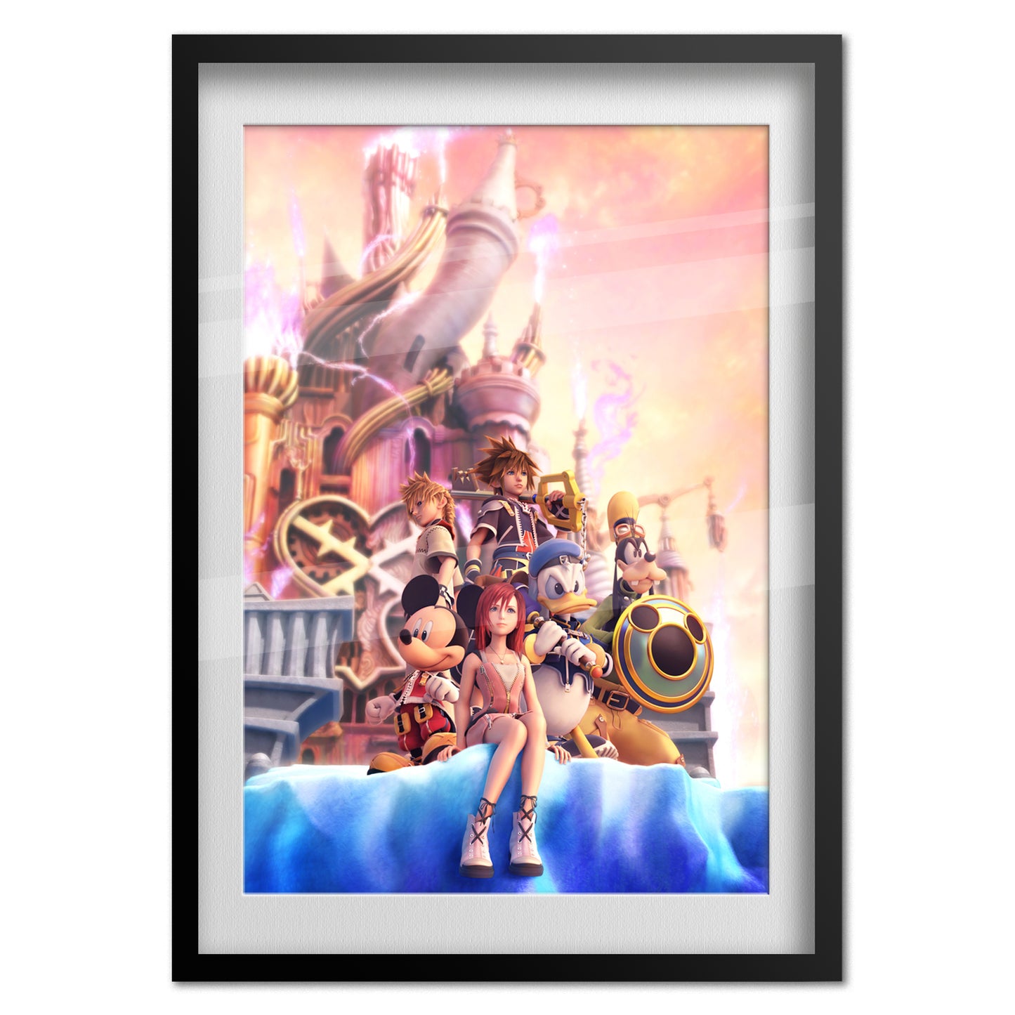 Kingdom Hearts Poster — Official Key Art Print | JRPG Gaming Wall Art
