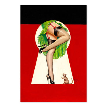 What a View poster print