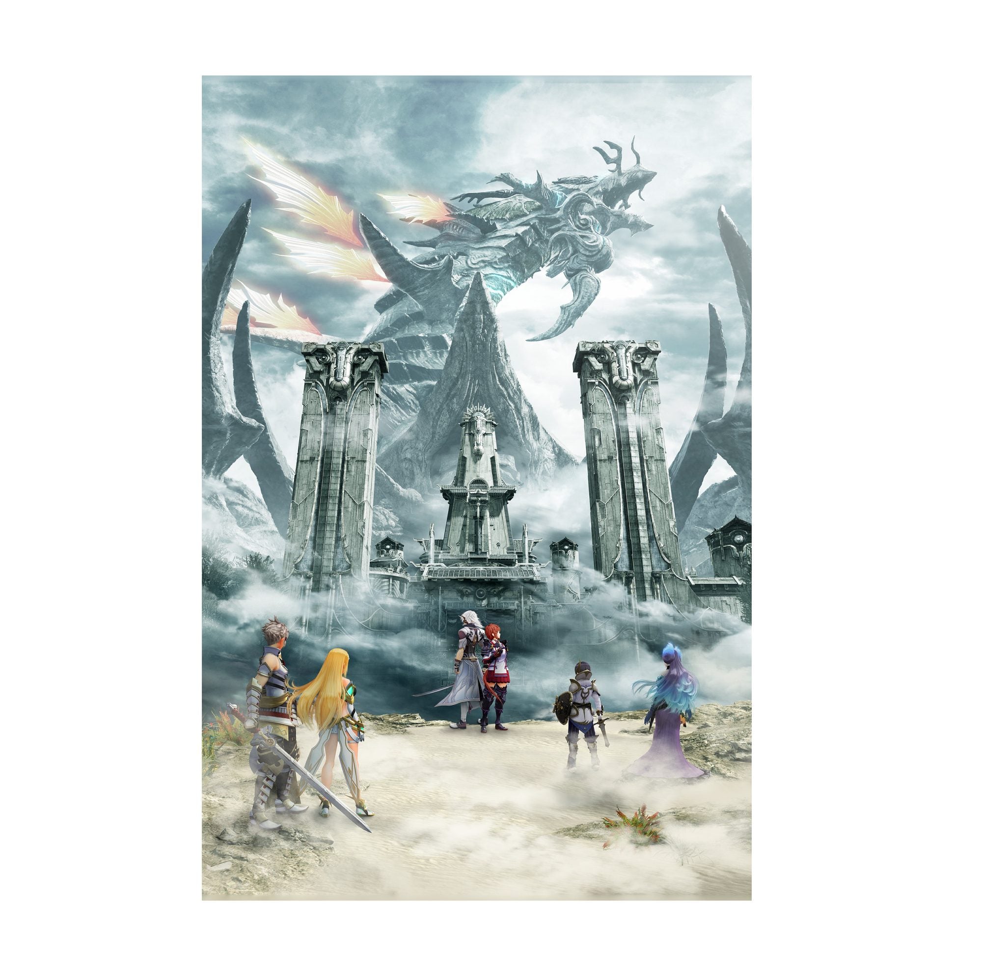 Xenoblade Chronicles 2: Torna – The Golden Country Key Art poster print