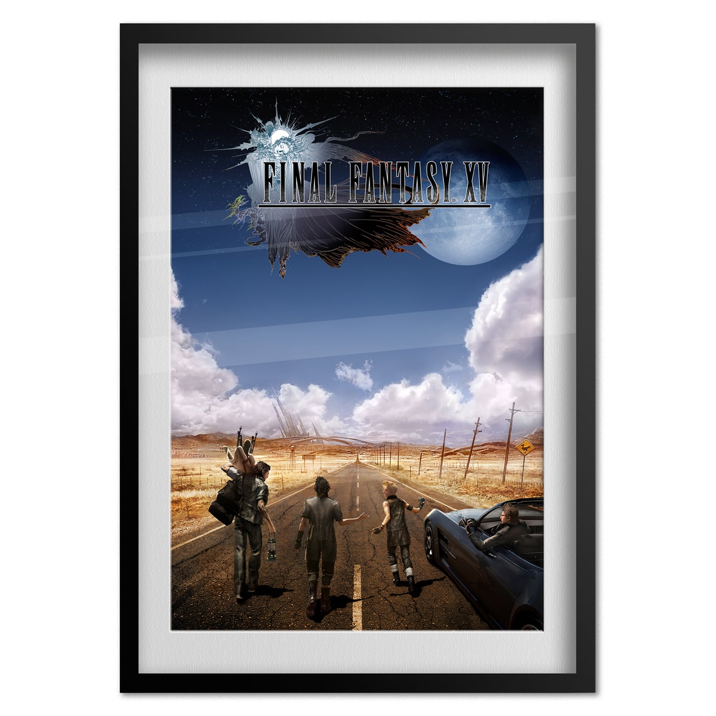 Final Fantasy XV (15)  Poster - The King's Road Box Art