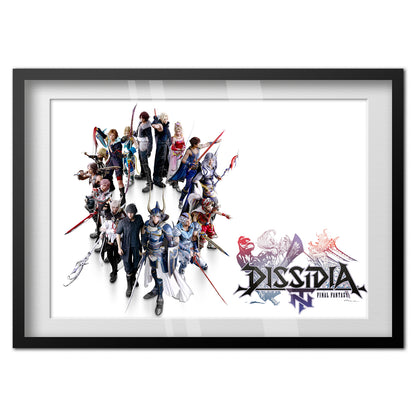 Final Fantasy Dissidia Poster - Protagonists Collage Art