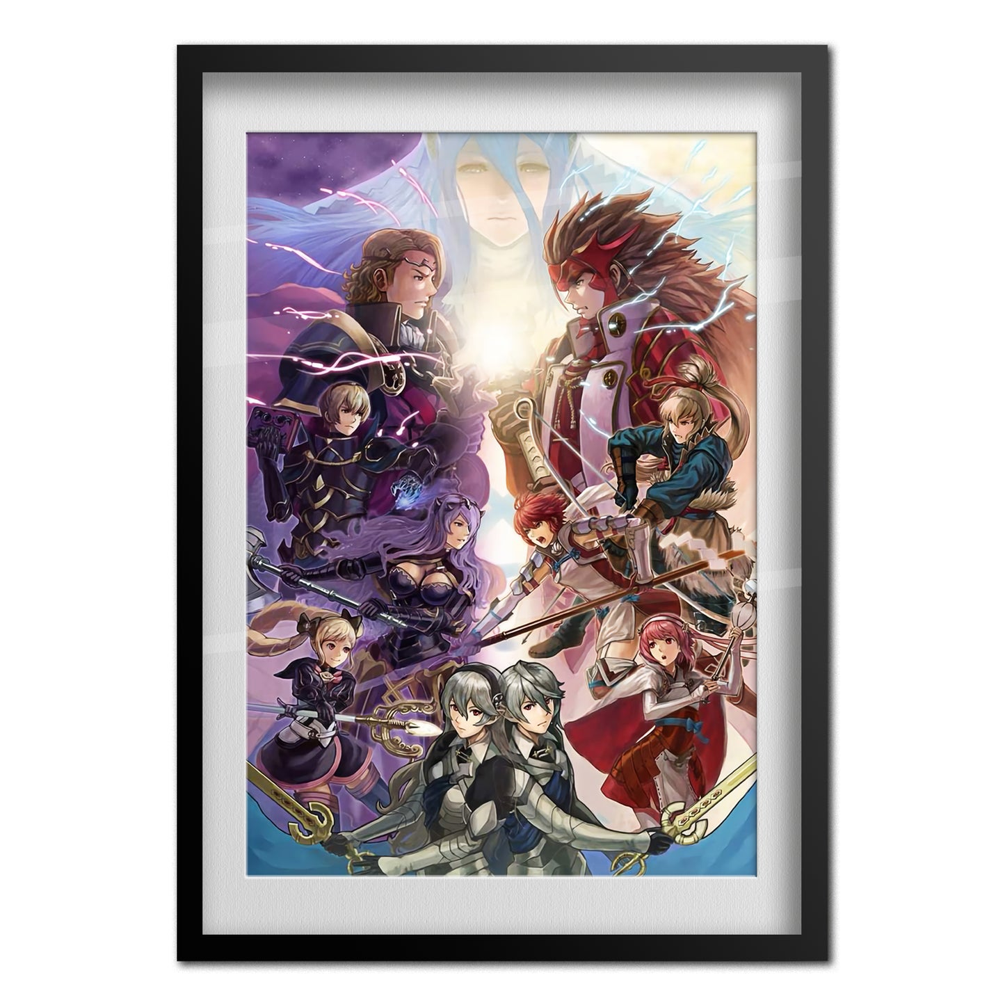 Fire Emblem Fates: Conquest Poster - Character Art