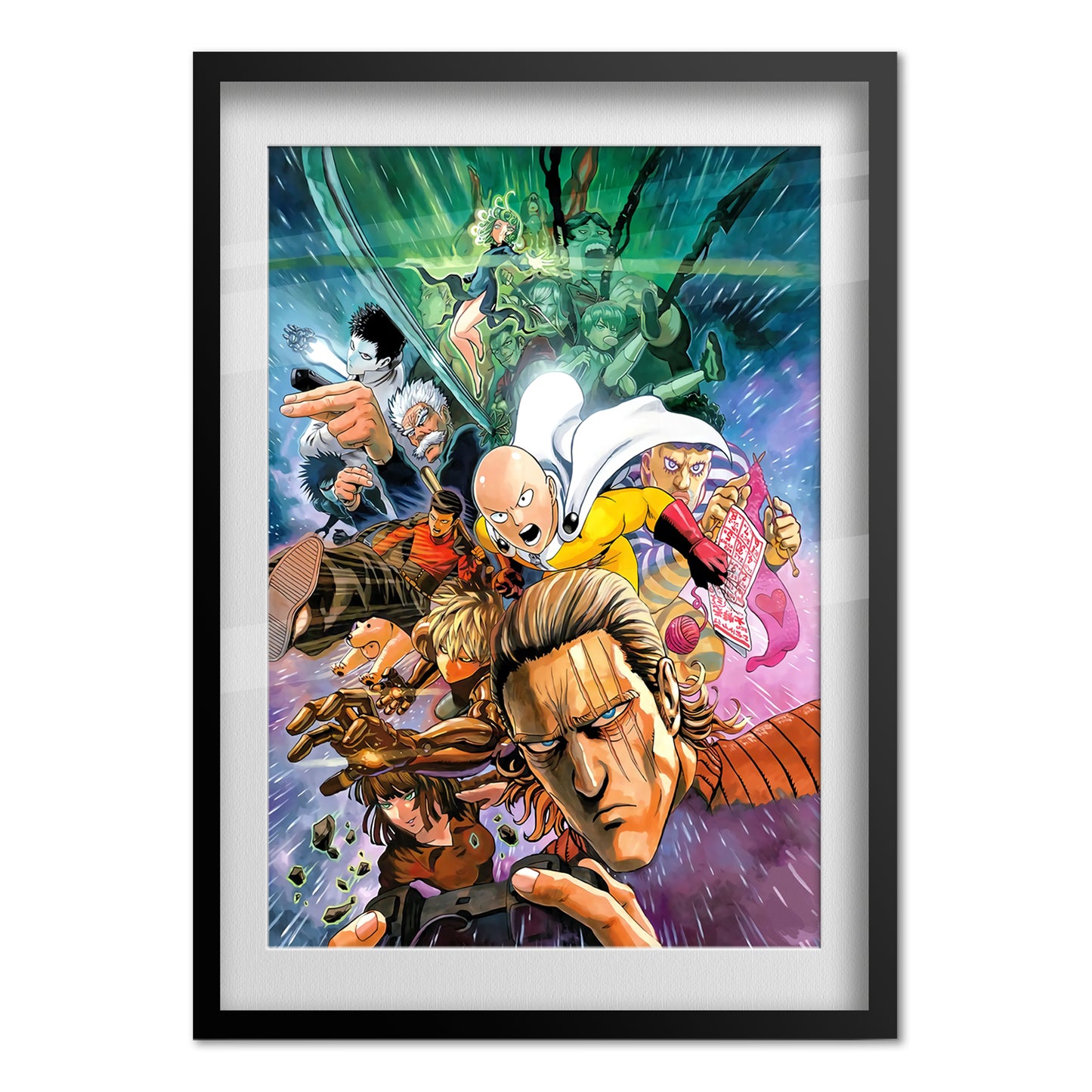 One Punch Man Anime Poster - Official Art