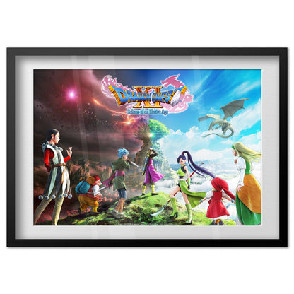 Dragon Quest XI Poster — Official Art Print | Square Enix JRPG Wall Art