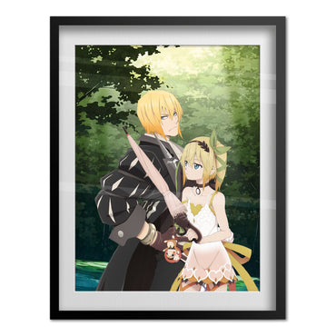 Tales of Berseria Poster - Eizen and Edna Art