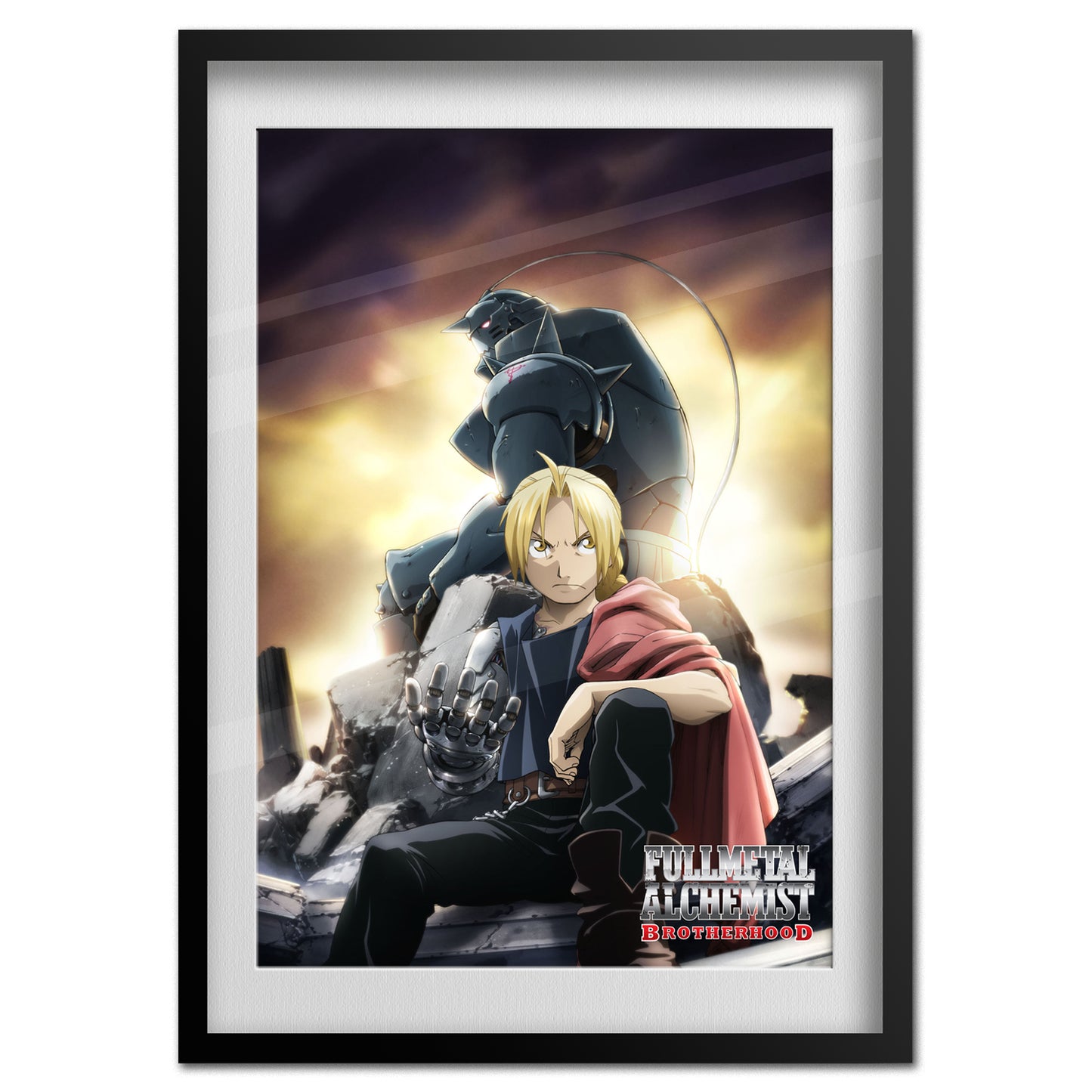 Fullmetal Alchemist: Brotherhood Anime Poster -  Official Art