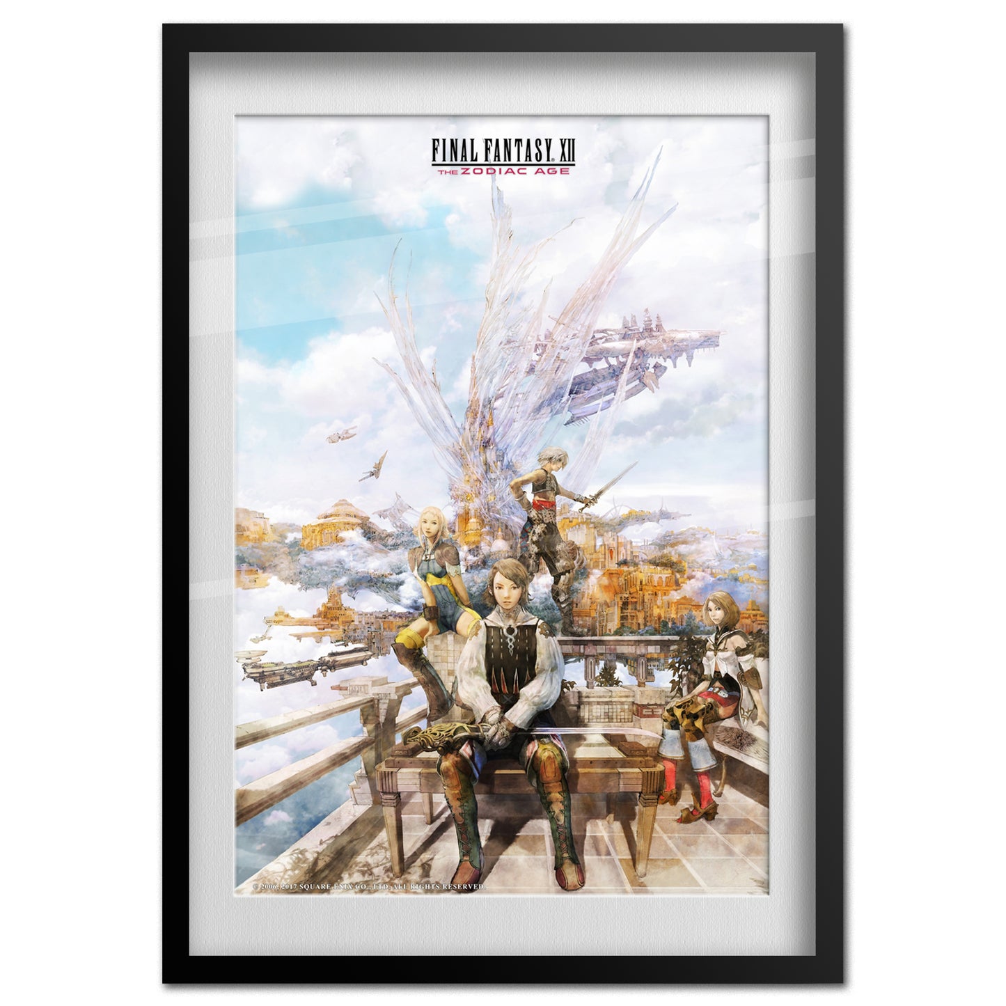 Final Fantasy XII (12) Poster - The Zodiac Age Box Art