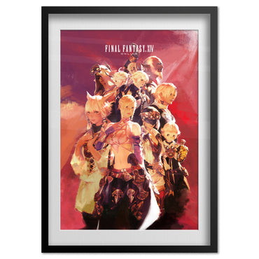 Final Fantasy XIV Online Poster - The Scions Key Art