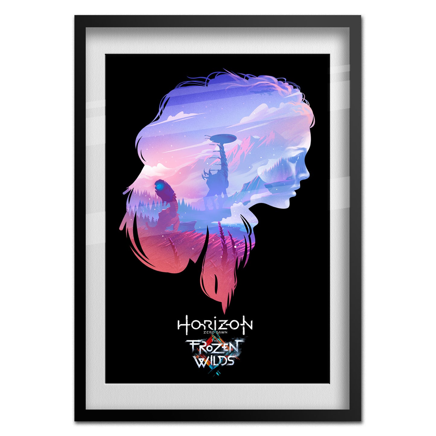 Horizon Zero Dawn: The Frozen Wilds Poster - Official Art