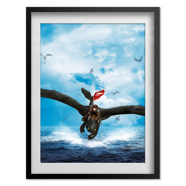 How to Train Your Dragon 2 Poster - Textless Art