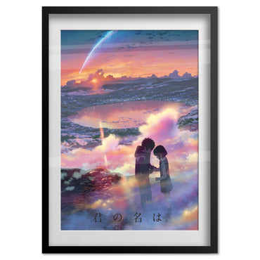 Kimi no Na Wa (Your Name) Poster - Taki and Mitsuha