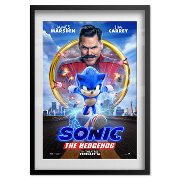 Sonic the Hedgehog 2020 Movie Poster - Official Art