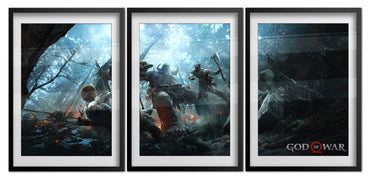 God of War Posters - Set of 3 - Official Art
