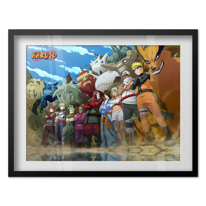 Naruto Poster - 9 Bijuu and Jinchuuriki Exclusive Art