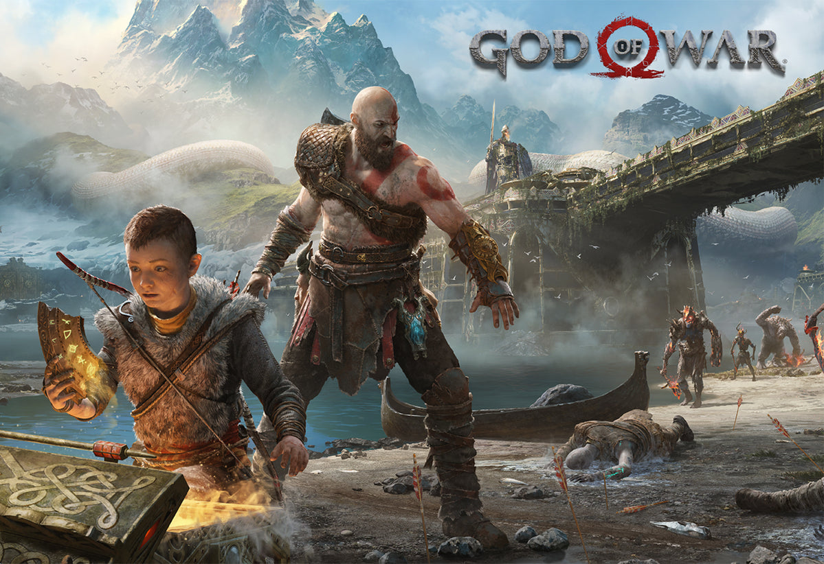 God of War Poster - Official Art 01 | Pira Boxes – Pira Pira Boxes