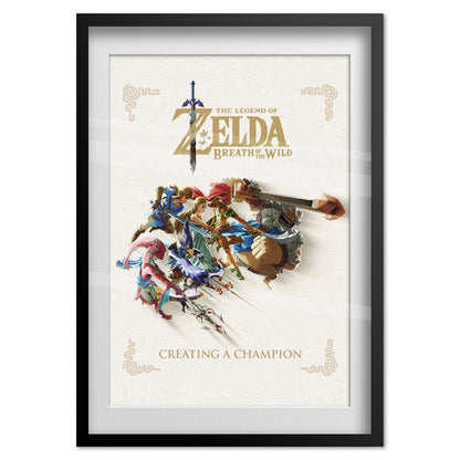 The Legend of Zelda: Breath of the Wild Poster - Official Book Art
