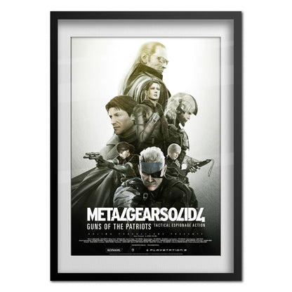 Metal Gear Solid IV Poster
