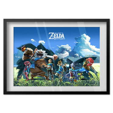 The Legend of Zelda: Breath of the Wild Poster - Champions Exclusive Art