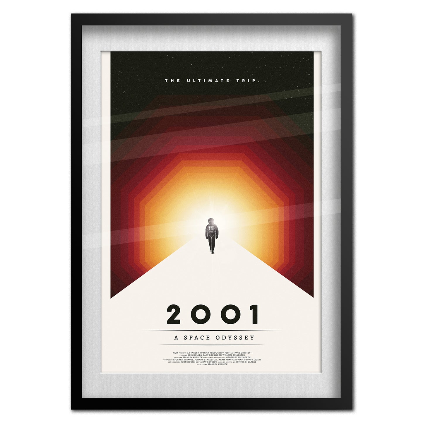 2001 A Space Odyssey Movie Poster