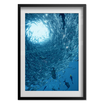 Abzu Poster — In-Game Art Print | Indie Ocean Adventure Wall Art