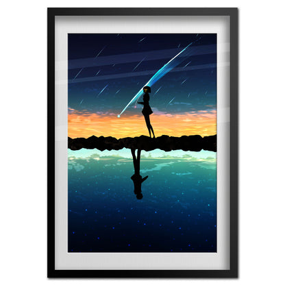 Kimi no Na Wa (Your Name) Poster - "2 Worlds" Artwork