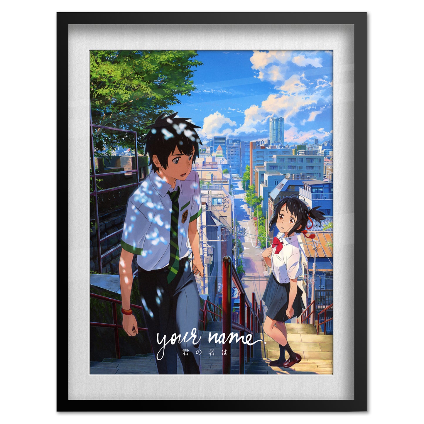Kimi no Na Wa (Your Name) Poster - "The Steps That Connected Us" Artwork
