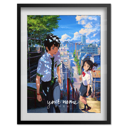Kimi no Na Wa (Your Name) Poster - "The Steps That Connected Us" Artwork